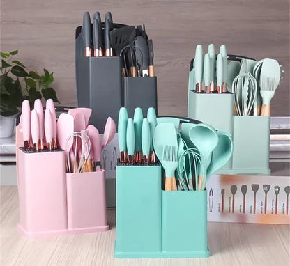 SET DE UTENSILIOS X 19 + ENVIO GRATIS 🎁